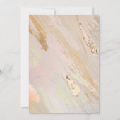 Pop de champagne vrijgezellenfeest sjabloon kaart (Achterkant)