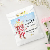 Pop De Vraag Popcorn Verloving Favor Bag Bedankzakje (Gezegeld)