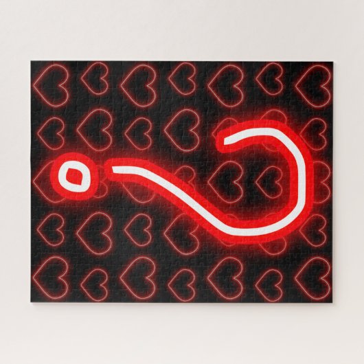 Pop de vraag Verloving Jigzaag Puzzle Legpuzzel (Horizontaal)