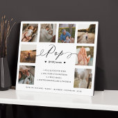 Pop Definition Script Photo Collage Keepomwille Fotoplaat