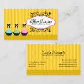 Pop-desserts Visitekaartje (Voorkant / Achterkant)