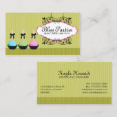 Pop-desserts Visitekaartje (Voorkant / Achterkant)