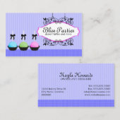 Pop-desserts Visitekaartje (Voorkant / Achterkant)