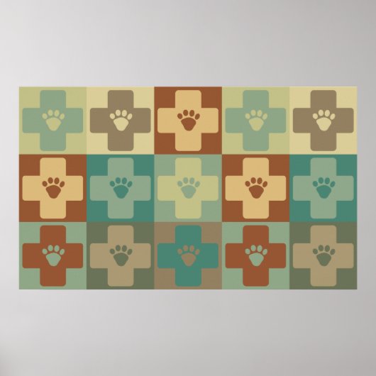 Pop diergeneeskunde poster (Voorkant)