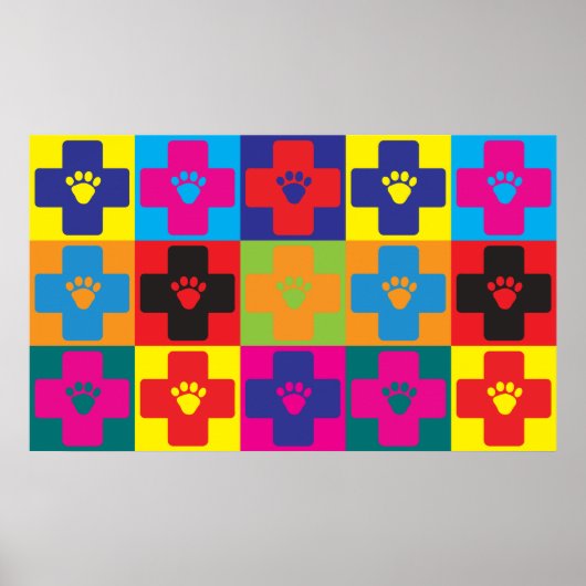 Pop diergeneeskunde poster (Voorkant)