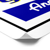 Pop Diner Retro Restaurant Print (Hoek)