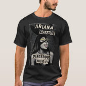  Pop Diva Dark Glam - Enigmatic Performer Aestheti T-shirt (Voorkant)