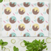 Pop Doughnut Sprinkles Sweet Foodie Theedoek (Gevouwen)