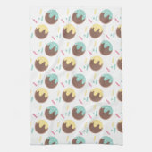 Pop Doughnut Sprinkles Sweet Foodie Theedoek (Verticaal)