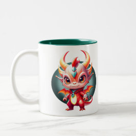 Pop Draak Tweekleurige Koffiemok