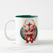 Pop Dragon Tweekleurige Koffiemok (Links)