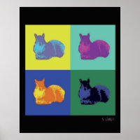 Pop Eekhoorn Poster