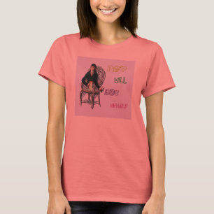 Pop eet zichzelf op t-shirt