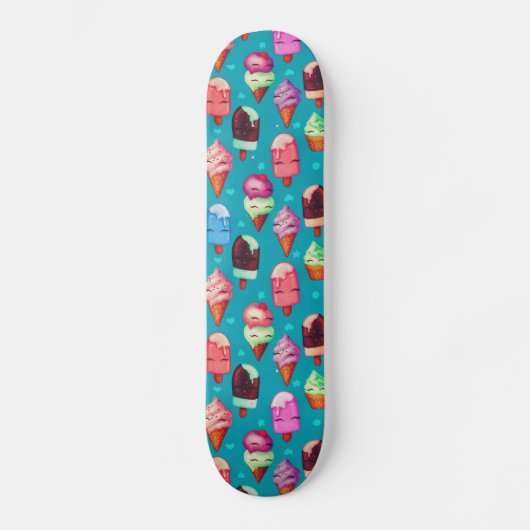 Pop en consumptie-ijs persoonlijk skateboard (Voorkant)