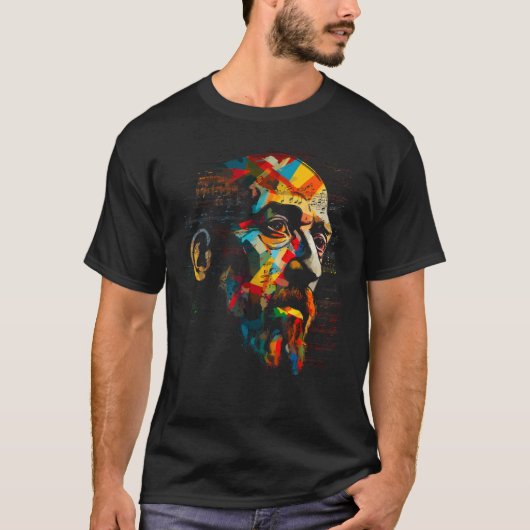 Pop Erik Satie Music T-shirt (Voorkant)