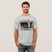 Pop Ernest Abalone en het menu Restaurants Seafood T-shirt (Voorkant volledig)