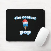 Pop Ever Vaders Dag Popsicle Top voor Papa Rocket Muismat (Met muis)