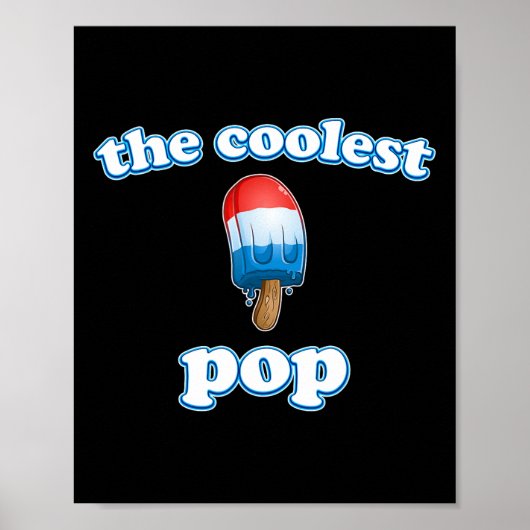 Pop Ever Vaders Dag Popsicle Top voor Papa Rocket Poster (Voorkant)
