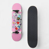 Pop Explosie Skateboarddek Persoonlijk Skateboard (Voorkant)