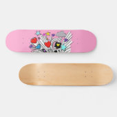Pop Explosion Skateboard Deck (Horizontaal)