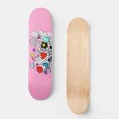 Pop Explosion Skateboard Deck (Voorkant)