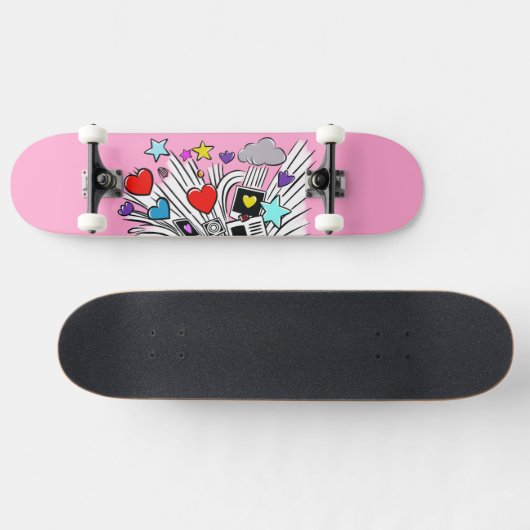 Pop Explosion Skateboard Deck (Horizontaal)