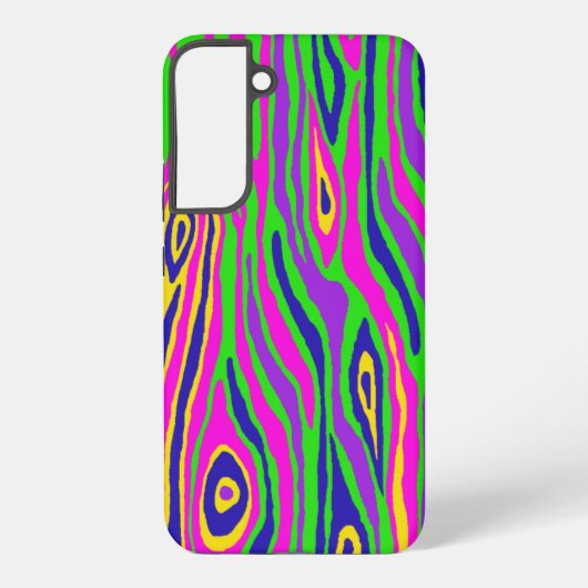 Pop Faux Bois Samsung Galaxy Hoesje (Achterkant)