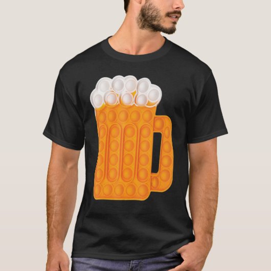 Pop Fidget Game Fathersday Beer voor Dads T-shirt (Voorkant)