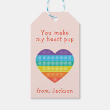 Pop fidget klaslokaal valentijn rood