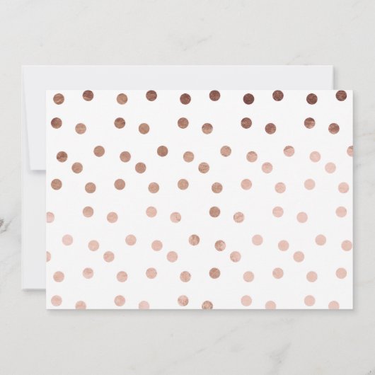 Pop Fizz Clink Bachelorette Party nodigt Faux Foli Kaart (Achterkant)