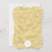 Pop Fizz Clink Champagne Chic nieuwjaarsfeest Kaart (Achterkant)