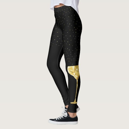 Pop Fizz Clink Champagne Leggings (Links)