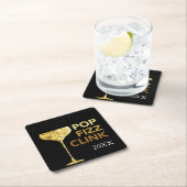 Pop Fizz Clink Champagne Onderzetters (Insitu)