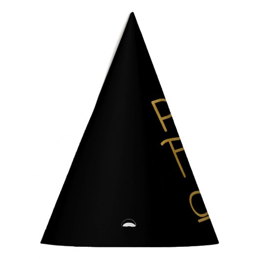 Pop Fizz Clink Elegante Typografie Feesthoedjes (Links)