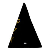 Pop Fizz Clink Elegante Typografie Feesthoedjes (Rechts)