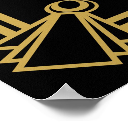 Pop Fizz Clink feestposter Art deco Poster (Hoek)