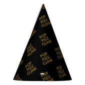 Pop Fizz Clink Moderne typografie Feesthoedjes (Links)