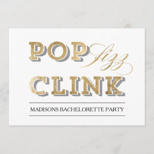 Pop Fizz Clink Party Uitnodiging