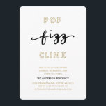 Pop Fizz Clink | uitnodiging voor een feestdag<br><div class="desc">Ga voor meer kleuren en stijlen naar onze winkel!</div>