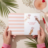 Pop Fizz Love Cocktail Cheer Happy Galentine's Day Feestdagen Kaart