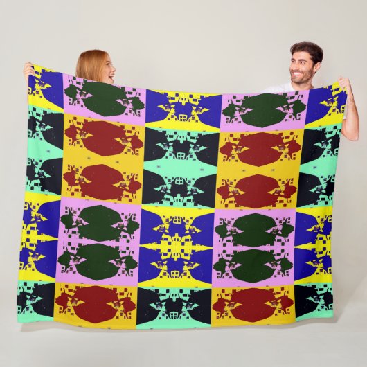 Pop Fleece Deken (In situ)