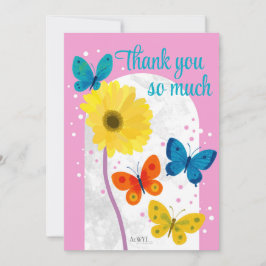 POP flower card -gerbera- サイズ 12.7cm x 17.8cm, 封筒 Kaart