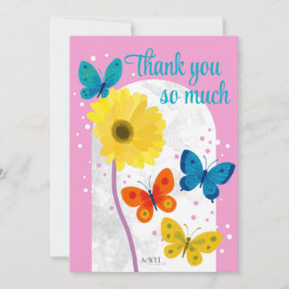 POP flower card -gerbera- サイズ 12.7cm x 17.8cm, 封筒 Kaart