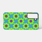 Pop Flower Power  Samsung Galaxy Hoesje (Achterkant horizontaal)
