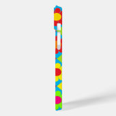 Pop Flower Power Vierkanten Case-Mate iPhone Case (Achterkant / Links)