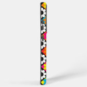 Pop Flower Power Vierkanten Samsung Galaxy Hoesje (Rechterkant)