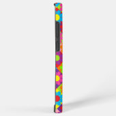 Pop Flower Power Vierkanten Samsung Galaxy Hoesje (Rechterkant)