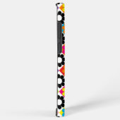 Pop Flower Power Vierkanten Samsung Galaxy Hoesje (Rechterkant)