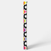Pop Flower Power Vierkanten Samsung Galaxy Hoesje (Linkerkant)