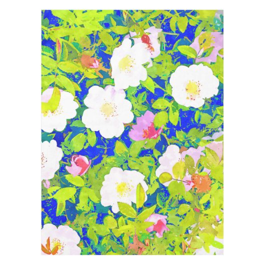 Pop Flowers Tafelkleed (Voorkant)